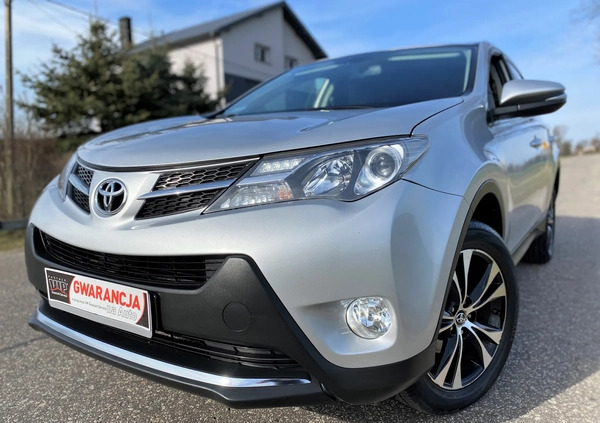 Toyota RAV4 cena 50890 przebieg: 225543, rok produkcji 2014 z Boguchwała małe 781